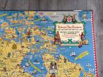 1969 Hudson's Bay Co Vintage Pictorial Map