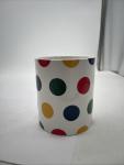 Hudson Bay Multicolor Polka Dot Mug 12oz