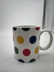 Hudson Bay Multicolor Polka Dot Mug 12oz