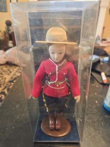 Royal Canadian Mounted Police Vintage Figure Gift