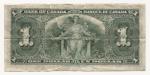 1937 Canadian $1 Bill Banknote from Ottawa