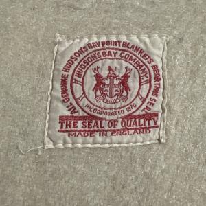 Hudson Bay Vintage Wool Blanket - Red Label