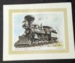 Historic Canadian Railroad Locomotive Art Prints