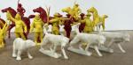 1950s RCMP Mounted Police Playset with Figures