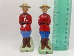 Canadian Mounties Salt and Pepper Shaker Set