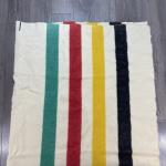 Hudson Bay Vintage Wool Blanket, 76"x70