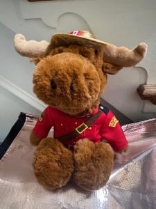 RCMP Bullmoose Moose Plush Toy - 12 Inches