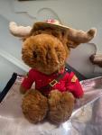 RCMP Bullmoose Moose Plush Toy - 12 Inches