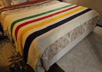 Vintage Hudson Bay King Size Wool Blanket
