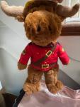 RCMP Bullmoose Moose Plush Toy - 12 Inches