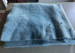 Vintage Hudson's Bay Blue Wool Blanket 4 Point