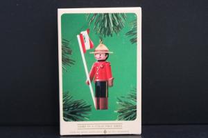 1984 Vintage Hallmark Clothespin Soldier Ornament