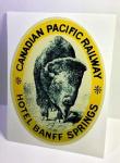 Canadian Pacific Railway Vintage Travel Decal