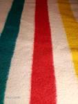Vintage Hudson's Bay 4-Point Wool Blanket 1930s