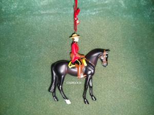 Breyer RCMP Christmas Ornament - Vintage Charm