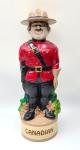 1970s Handpainted Alberta Whiskey Decanter - Royal Mountie