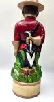 1970s Handpainted Alberta Whiskey Decanter - Royal Mountie
