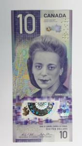 Viola Desmond Canada $10 Vintage Banknote