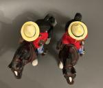 Hand Painted 7" Vintage Mountie Figurine