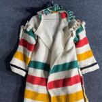 Hudson’s Bay Vintage Point Blanket Capote Wool