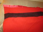 1920s Hudson's Bay Red and Black Wool Blanket