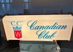 Canadian Club Vintage Lighted Porthole Bar Sign