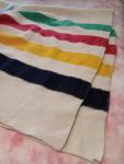 Hudson Bay Vintage 4-Point Wool Blanket