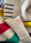 Hudson Bay Vintage 4-Point Wool Blanket