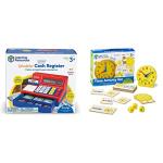 Kids Vintage Cash Register Playset with Canadian Money