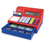 Kids Vintage Cash Register Playset with Canadian Money