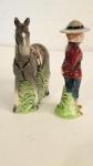 Vintage Royal Canadian Mountie and Horse Salt & Pepper Set