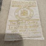 Hudson’s Bay Point Vintage Wool Blanket, Gold 86"x70