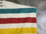 Hudson Bay Vintage 4 Point Wool Blanket 65x80