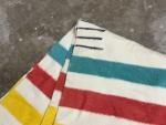 Hudson Bay Vintage 4 Point Wool Blanket 65x80