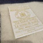 Hudson’s Bay Point Vintage Wool Blanket, Gold 86"x70