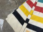 Hudson Bay Vintage 4 Point Wool Blanket 65x80