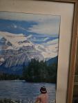 1950s Framed Canadian Scenic Photo - CNR