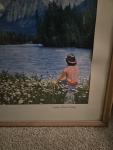 1950s Framed Canadian Scenic Photo - CNR