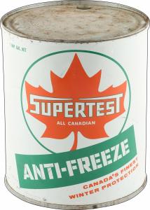 All Canadian Antifreeze Vintage Metal Sign