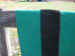 Hudson Bay Vintage Wool Blanket Emerald Green 93"x74