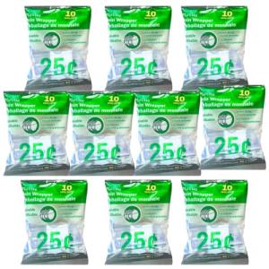 100-Count Coin Wrappers for Canadian Quarters