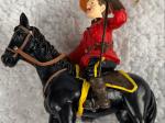 RCMP Officer on Horse Christmas Ornament