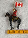RCMP Officer on Horse Christmas Ornament