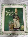 1960s Canadian Club "Honorary Irishman" Bar Sign