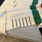 Vintage Hudson Bay Multicolor Wool Blanket 90x100