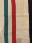 Hudson Bay Vintage 4 Point Striped Blanket