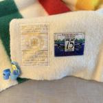 Vintage Hudson Bay Multicolor Wool Blanket 90x100