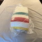 Vintage Hudson Bay Multicolor Wool Blanket 90x100