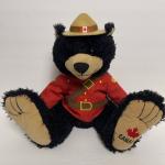 Canadian Mountie Bear in Red Uniform
