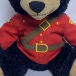 Canadian Mountie Bear in Red Uniform